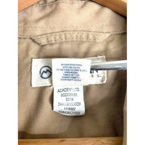 Magellan Outdoors Men's Tan Short Sleeve Button Down Shirt XL - Picture 4 of 6